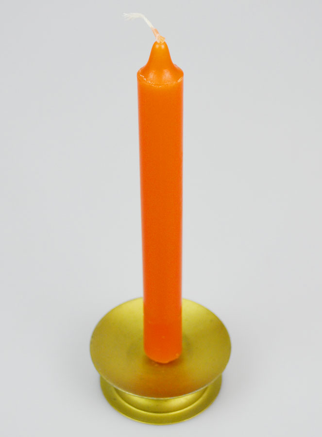 Bougie Teintée Masse Orange (pic 2)