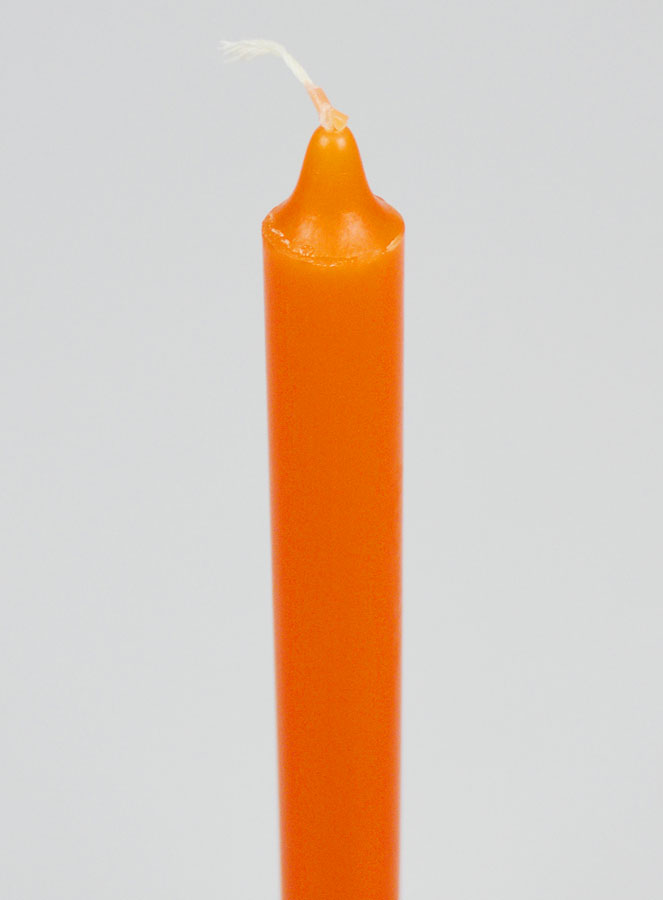 Bougie Teintée Masse Orange (pic 4)