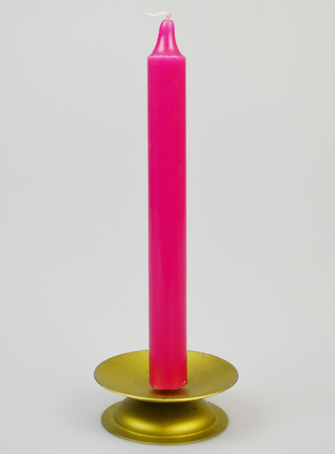 Bougie Teintée Masse Rose (pic 1)