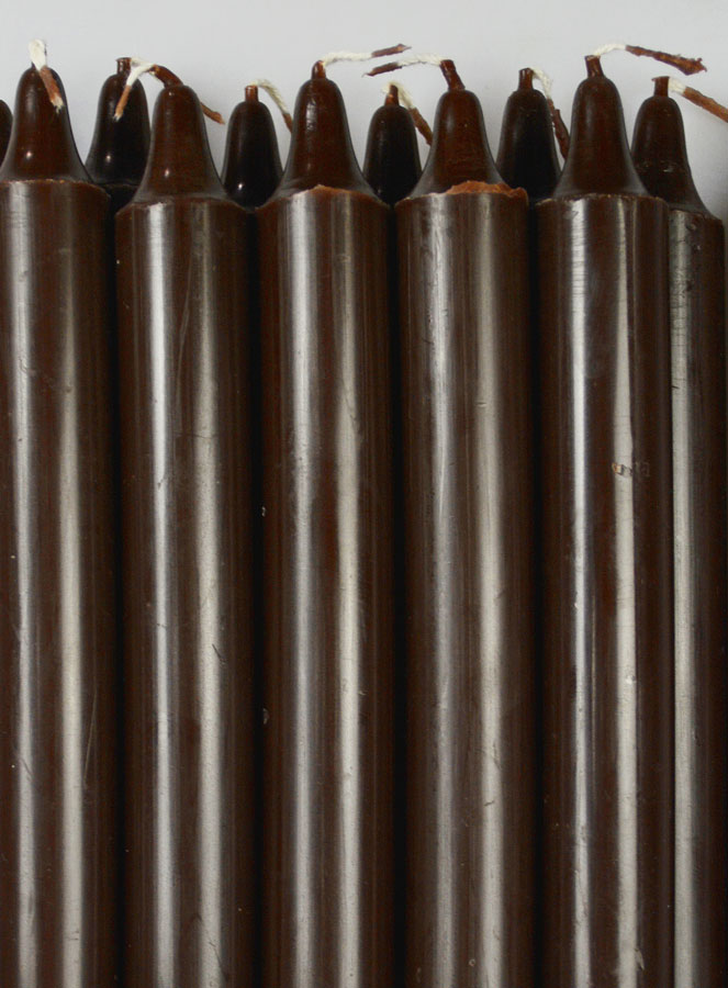 12 Bougies Teintées Masse de Prières Chocolat (pic 3)