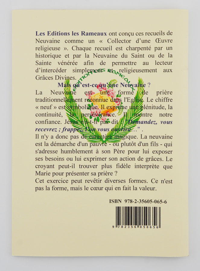 Livret de Neuvaine à Notre Dame de Lumière (pic 2)