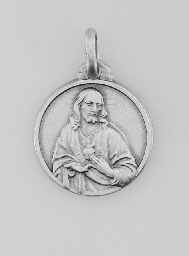 Médaille du Scapulaire en Argent Massif - 16mm (pic 3)