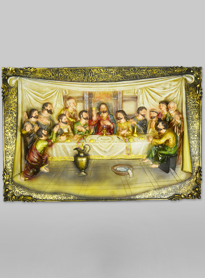 Tableau de la Sainte Cène - 60x40cm (pic 1)