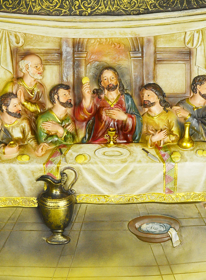 Tableau de la Sainte Cène - 60x40cm (pic 2)