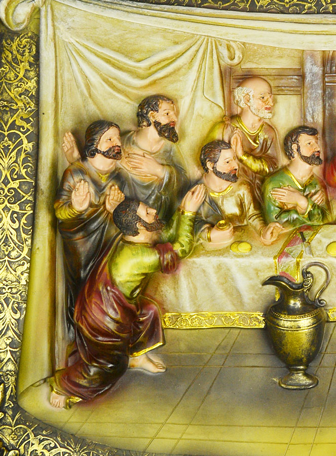 Tableau de la Sainte Cène - 60x40cm (pic 3)