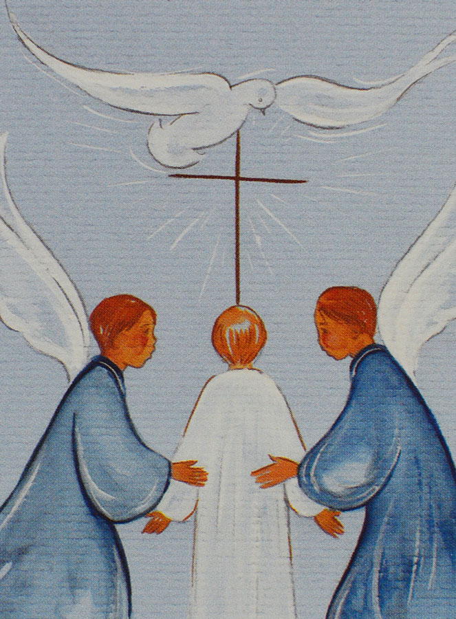 Carte de Communion Garçon - Prière de Notre Dame de Fatima (pic 4)