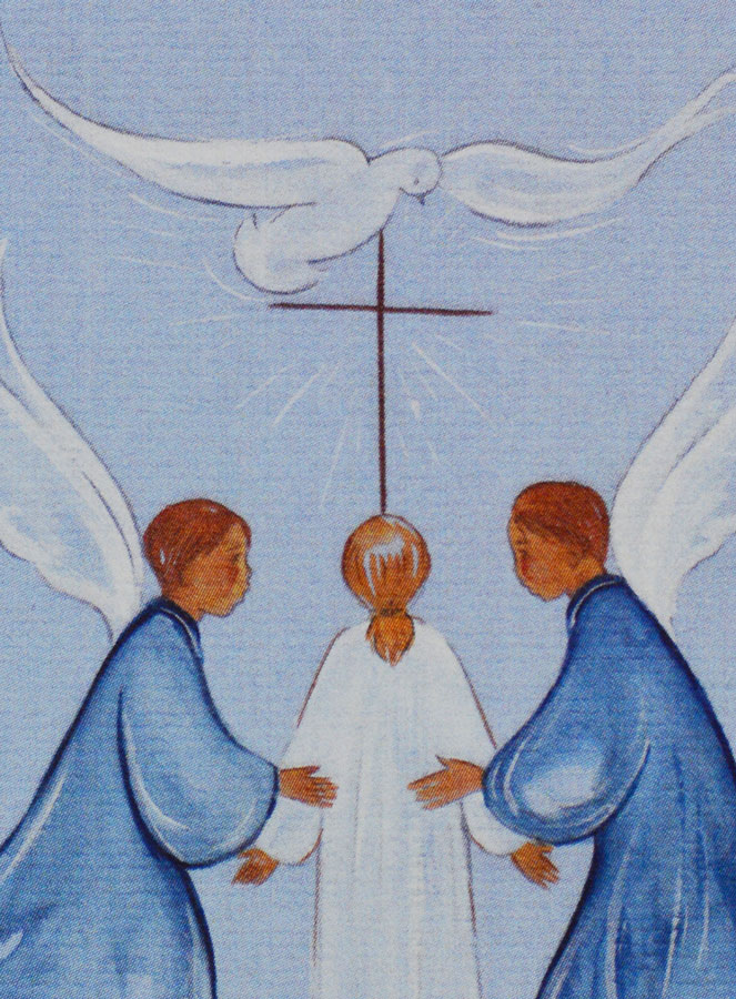 Carte de Communion Fille - Prière de Notre Dame de Fatima (pic 4)
