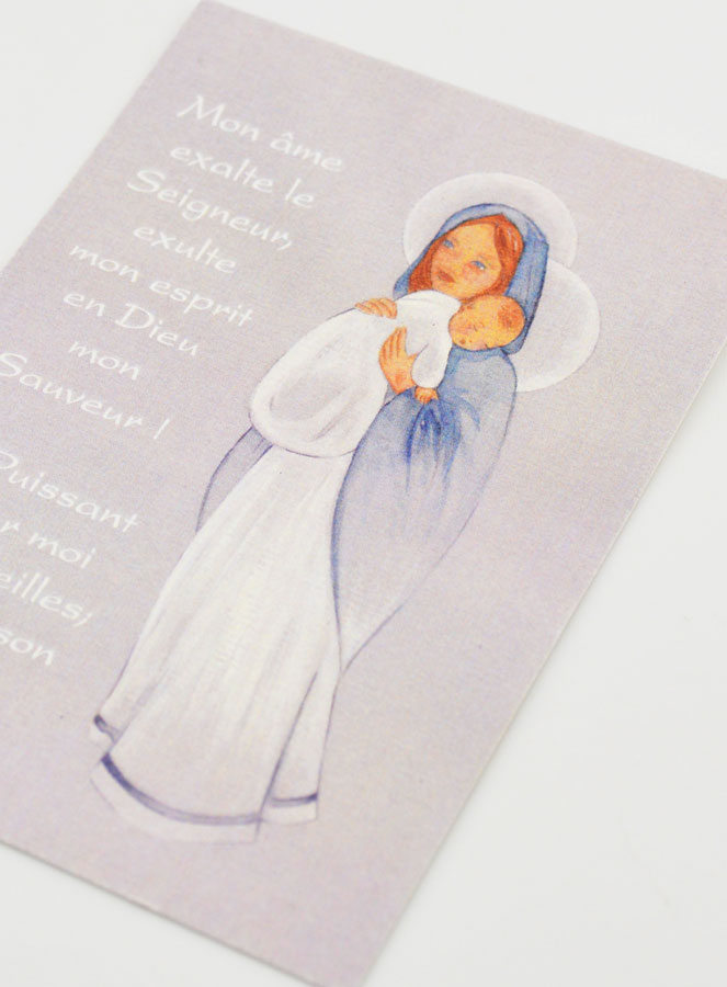 Carte de Baptême - Prière du Magnificat (pic 3)