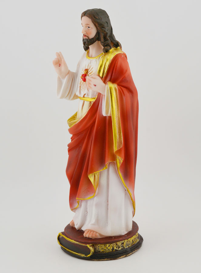 Statue Sacré Coeur de Jésus-Christ - 20cm (pic 2)