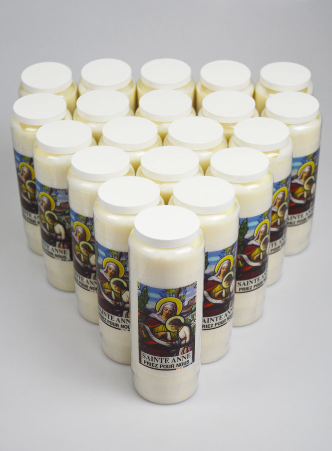 Lot de 20 Bougies de Neuvaine à Sainte Anne (pic 2)