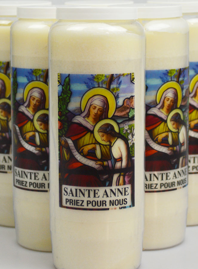 Lot de 6 Bougies de Neuvaine à Sainte Anne (pic 3)