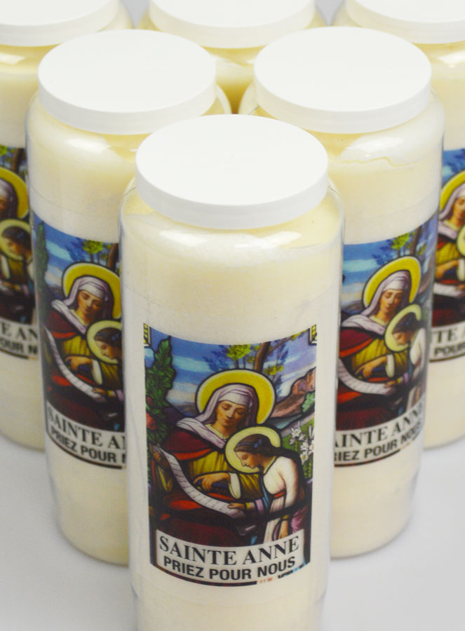 Lot de 6 Bougies de Neuvaine à Sainte Anne (pic 4)