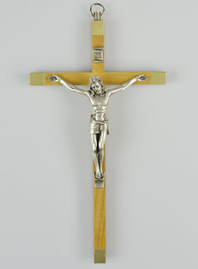 Crucifix en Bois d'Olivier et Christ (pic 1)
