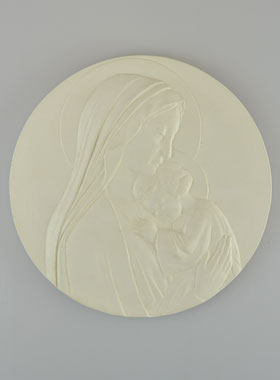 Icône de Berceau Bébé Vierge à l'Enfant Jésus - 15cm (pic 1)