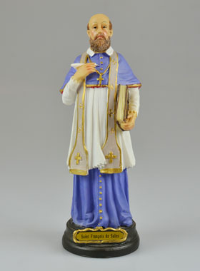 Statue de Saint François de Sales - 20 cm (pic 1)