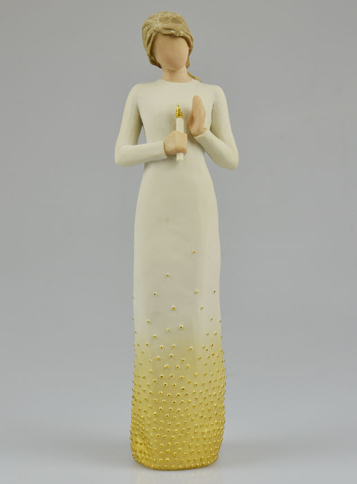Statue Notre Dame de l'Attente - Cadeau de Baptême (pic 2)