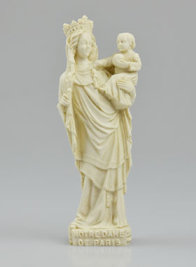 Statue Notre Dame de Paris - Cadeau de Baptême (pic 1)