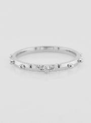 Bague Religieuse Dizainier Argentée - Taille 64