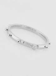 Bague Religieuse Dizainier Argentée - Taille 64