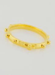 Bague Religieuse Dizainier Dorée - Taille 57
