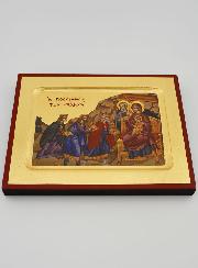 Icône Byzantine Les Rois Mages  - 17 cm