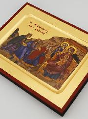 Icône Byzantine Les Rois Mages  - 17 cm