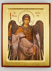 Icône Byzantine Saint Michel Archange - 22 cm