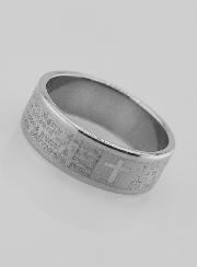 Bague Religieuse Prière du Notre Père Taille 63