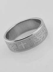 Bague Religieuse Prière du Notre Père Taille 63