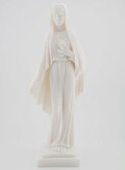 Statue du Sacré Coeur de la Vierge Marie en Albâtre - 25 cm