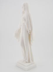 Statue du Sacré Coeur de la Vierge Marie en Albâtre - 25 cm