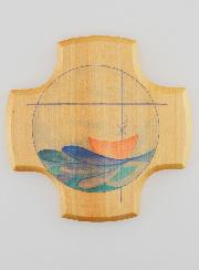 Croix Enfant en Bois d'Erable - La Pêche Miraculeuse
