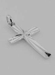 Pendentif Croix en Argent 25mm