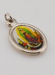 Médaille Notre Dame de Guadalupe Argentée - 22 mm