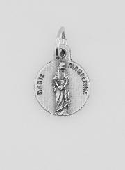 Médaille Sainte Marie-Madeleine en Métal Argenté - 10 mm