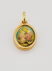 Médaille Saint Joseph Dorée - 14 mm