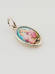 Médaille Saint Joseph Argentée - 14 mm