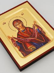 Icône Byzantine Notre Dame de Protection - 17 cm