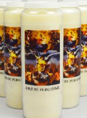 Lot de 6 Bougies de Neuvaine - Prier pour les Âmes du Purgatoire