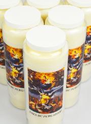 Lot de 6 Bougies de Neuvaine - Prier pour les Âmes du Purgatoire