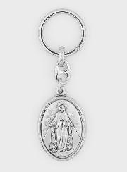 Porte-Clés Vierge Miraculeuse - Médaille Miraculeuse - 40 mm