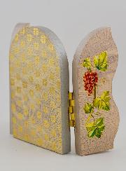 Icône Triptyque Souvenir de Première Communion - 13 cm