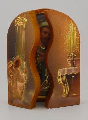 Icône Triptyque Saint Joseph - 12 cm
