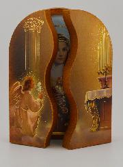 Icône Triptyque Sainte Thérèse de Lisieux - 12 cm