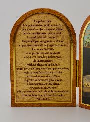 Icône Diptyque Saint Antoine de Padoue + Prière