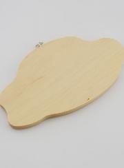 Icône en Bois avec Prière Notre Père et Sainte Famille - 17 cm