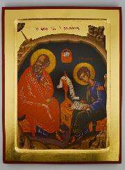 Icône Byzantine Saint Jean l'évangéliste - 30 cm