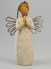 Ange Willow Tree - Ange en Prière (A Tree, A Prayer) - 11 cm