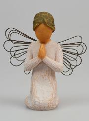 Ange Willow Tree - Ange de la Prière (Angel of Prayer) - 14 cm