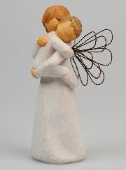 Ange Willow Tree - Etreinte d'Ange-Gardien (Angel's Embrace) - 14 cm